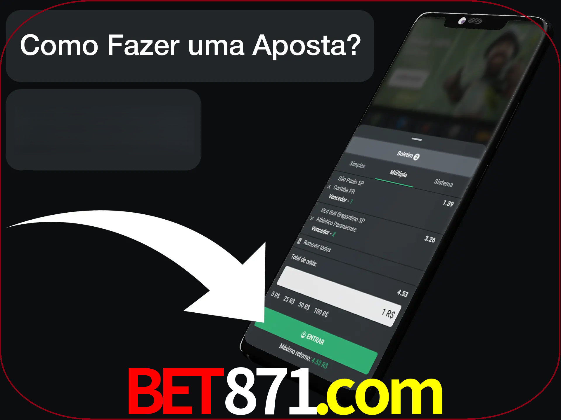 Preencha sua aposta e aguarde o resultado.