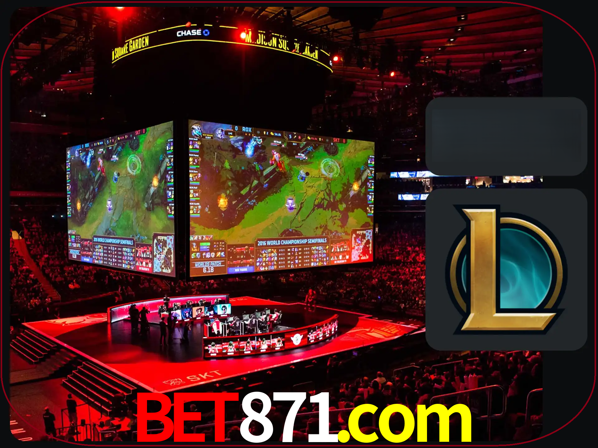 Aposta nos maiores jogos da League of Legends.