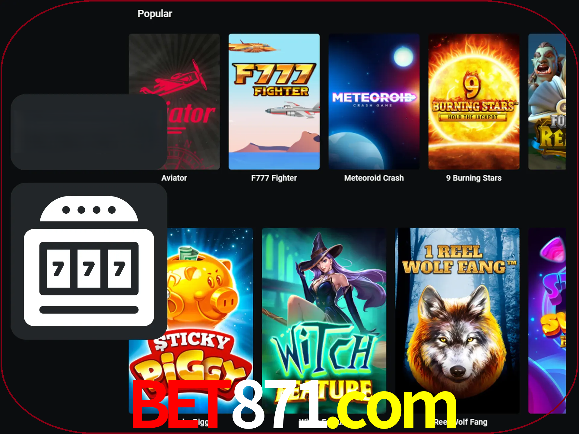 Gire seus slots de dinheiro favoritos.