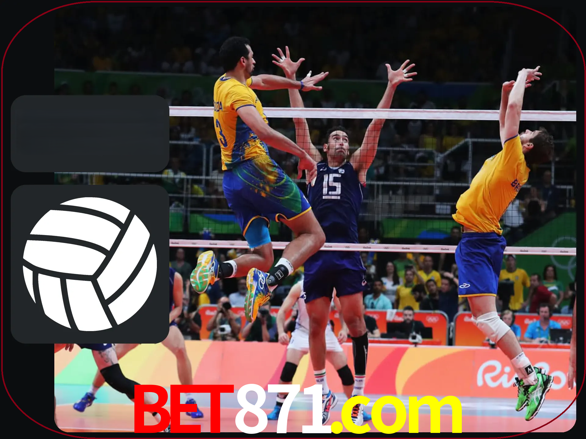 Fazer enormes ganhos apostando nas equipes de vôlei.